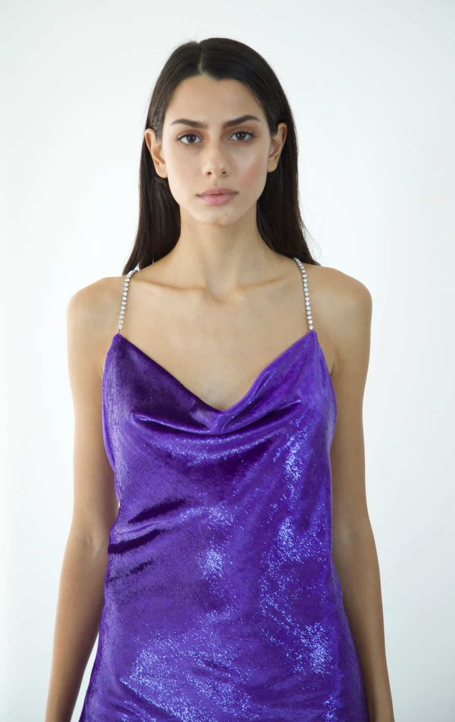 Spotlight Dress Velvet Long - Image 3